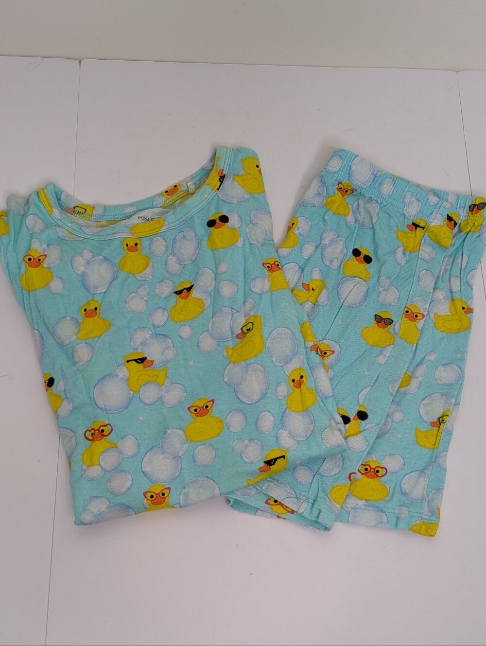 Posh Peanut Duck In Sunglasses Short PJ Set 7